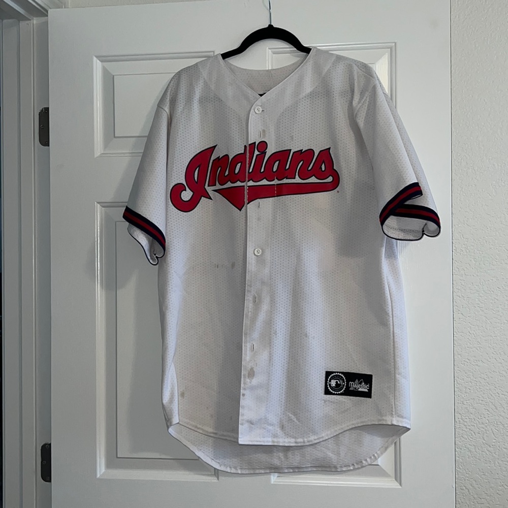 Vintage Cleveland indians Majestic Manny Ramirez Jersey